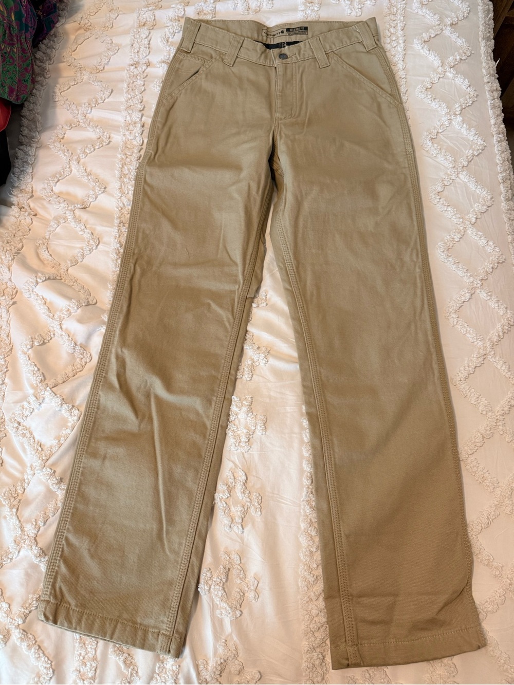 Carhartt Men's Straight-Leg Chinos in Tan